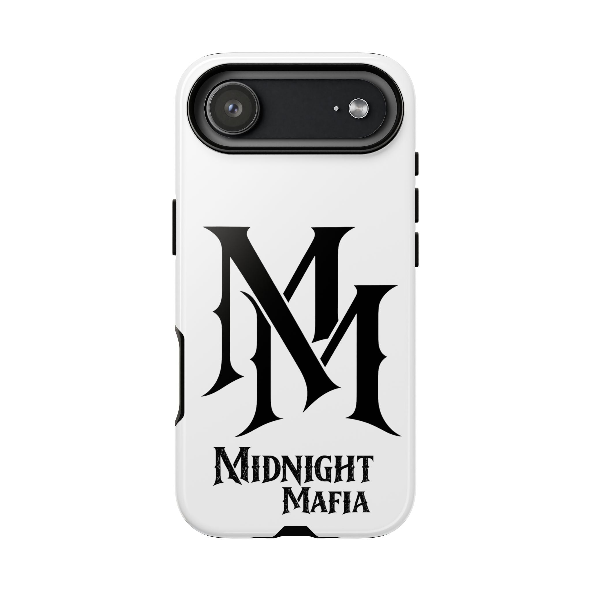 Midnight Mafia Phone Case — "MM" Monogram Protective iPhone Cover