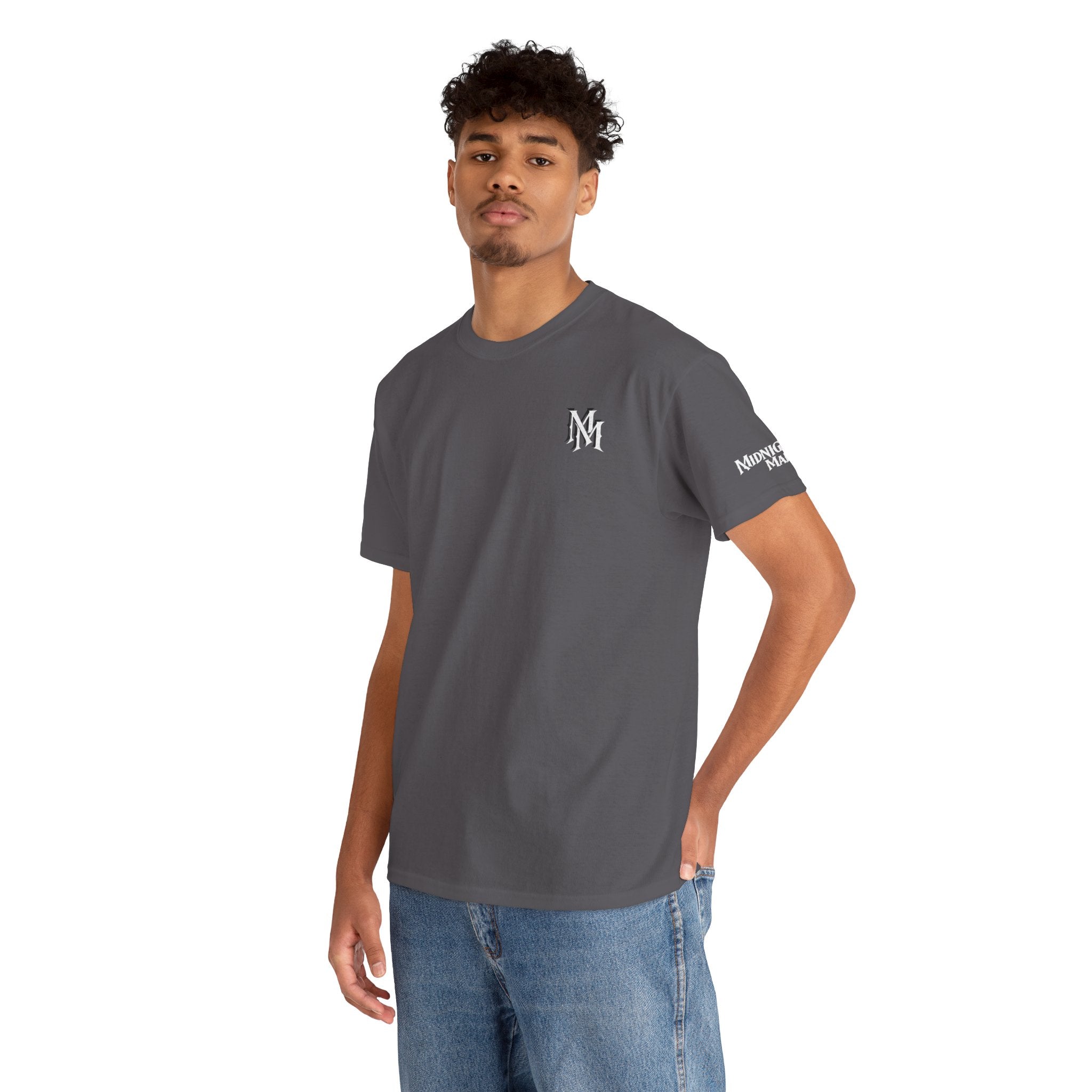 Monogram 'MM' Logo T-Shirt – Midnight Mafia Tee