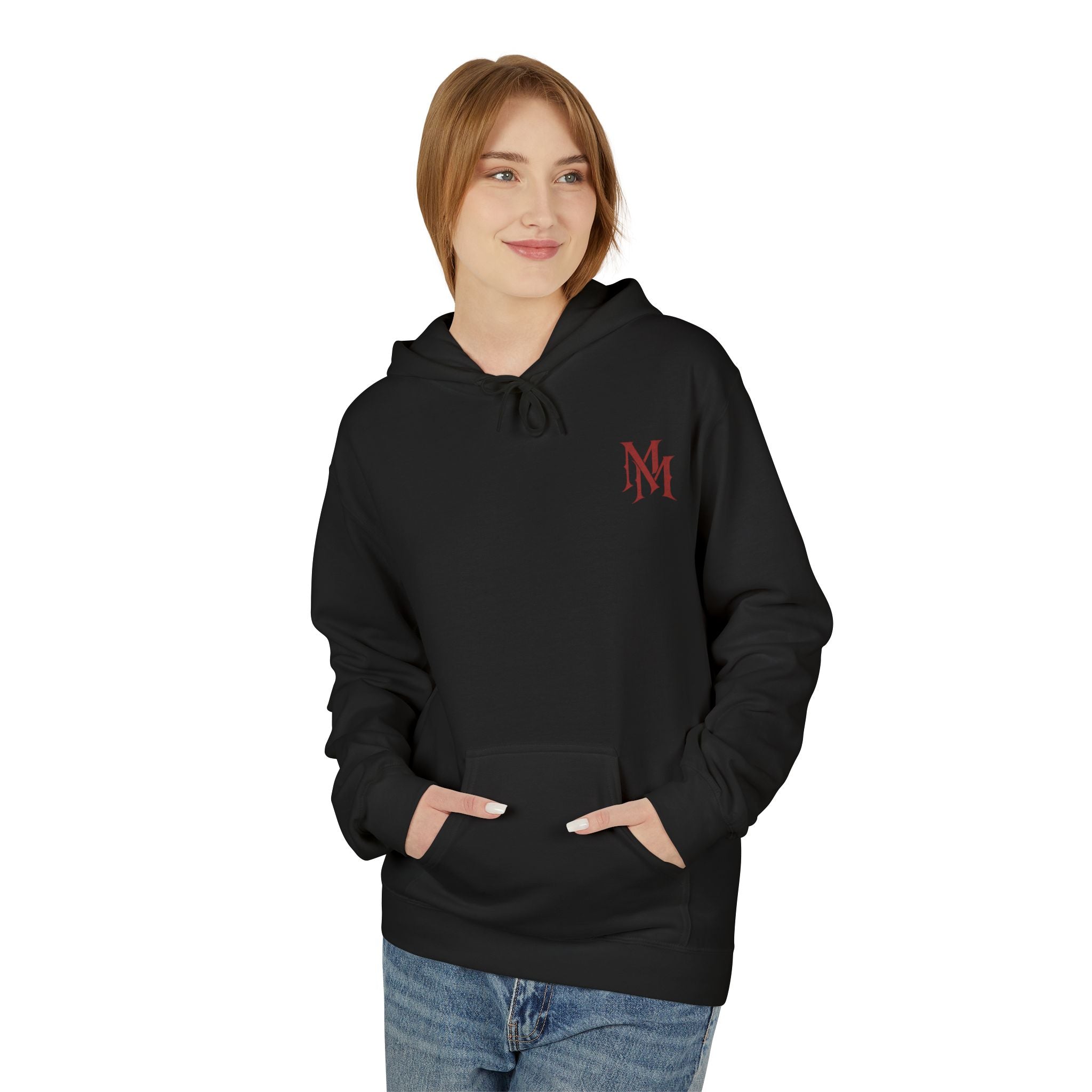 No Plate No Case Hoodie – Bold Distressed Logo Pullover