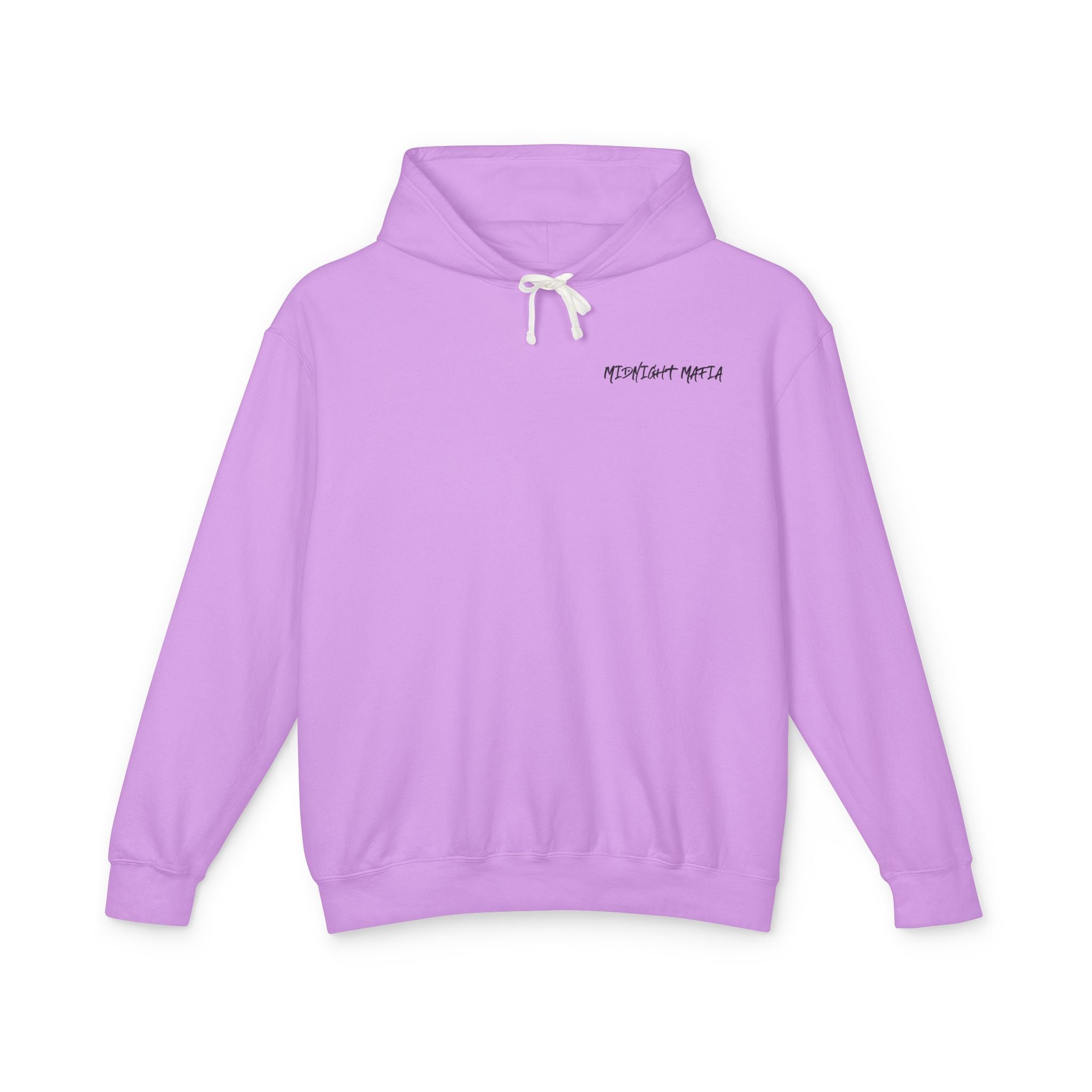 Midnight Mafia Hoodie — Vintage Piston Logo Lightweight Hooded Sweatshirt