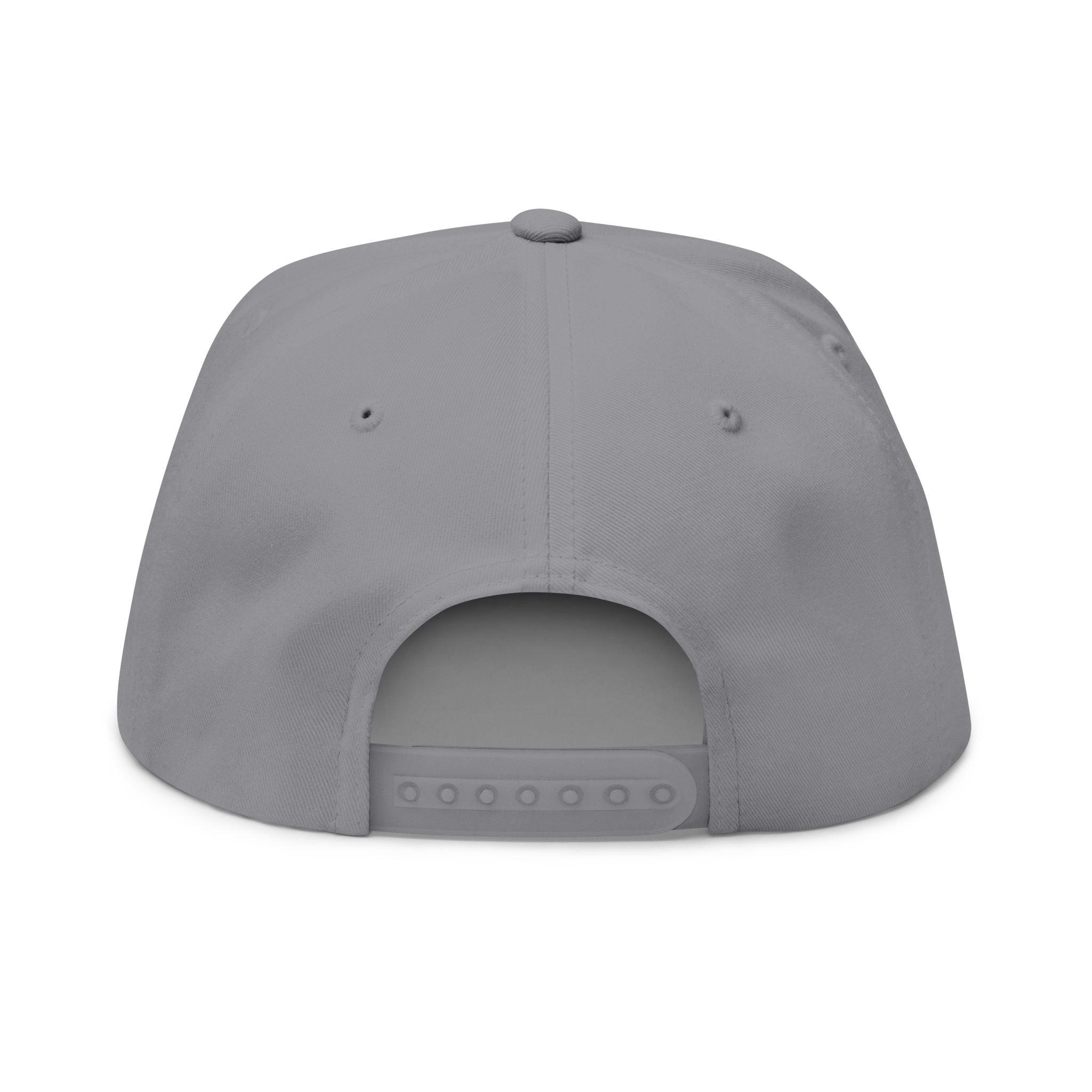 Stylish Flat Bill Cap with Embroidered "MM"Design - Midnight Mafia