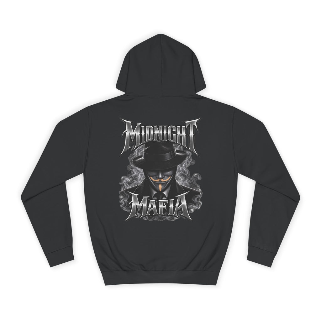 Midnight Mafia Hoodie — MM Anonymous Caricature  Graphic Pullover