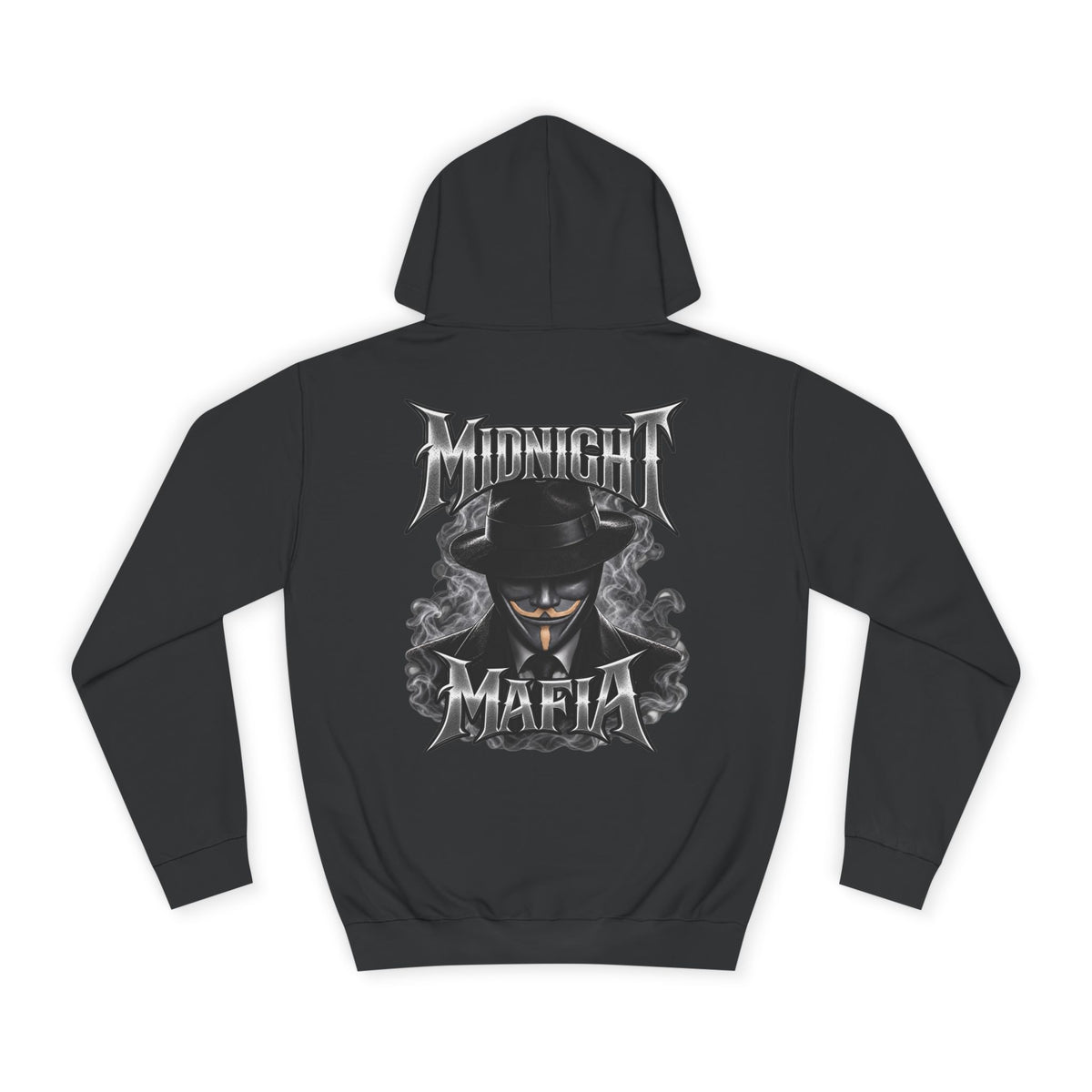 Midnight Mafia Hoodie — MM Anonymous Caricature  Graphic Pullover