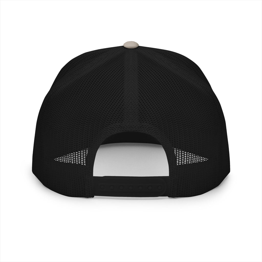 Embroidered "MM" Monogram Trucker Cap
