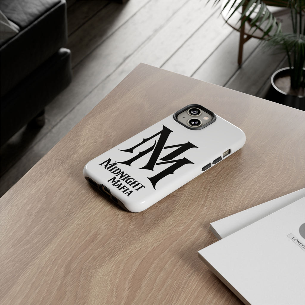 Midnight Mafia Phone Case — "MM" Monogram Protective iPhone Cover