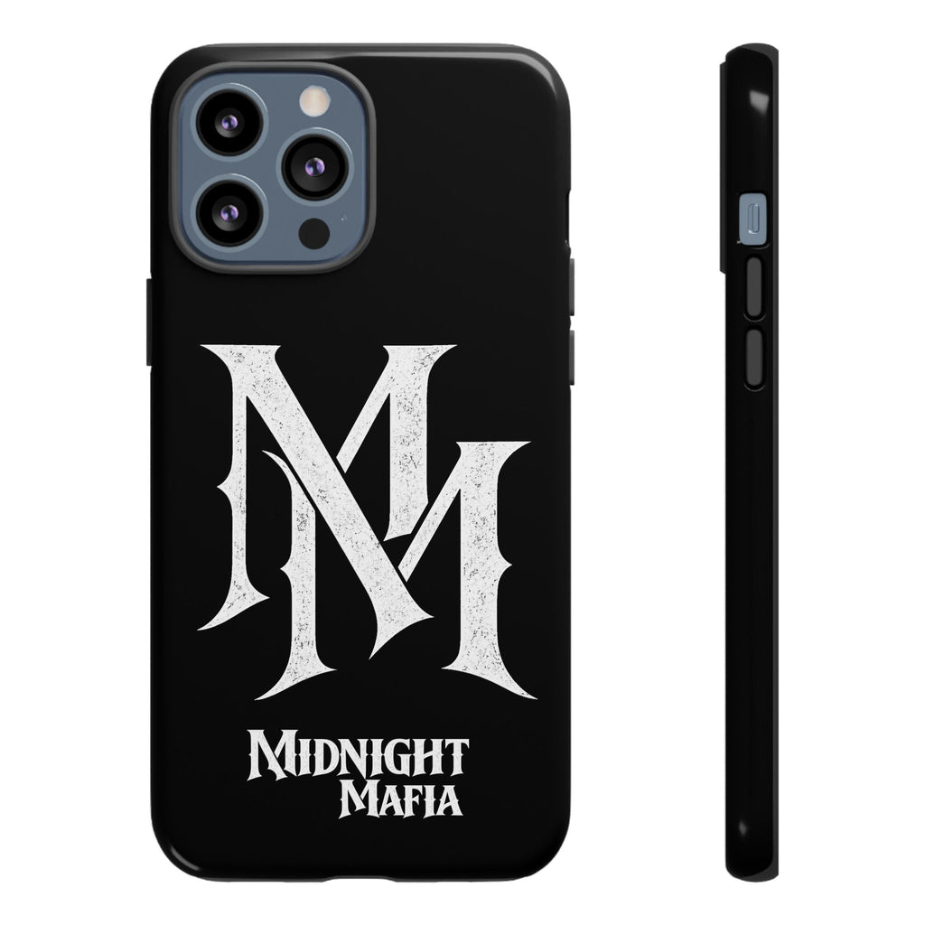 Midnight Mafia Phone Case - Black Protective iPhone Cover with MM Logo