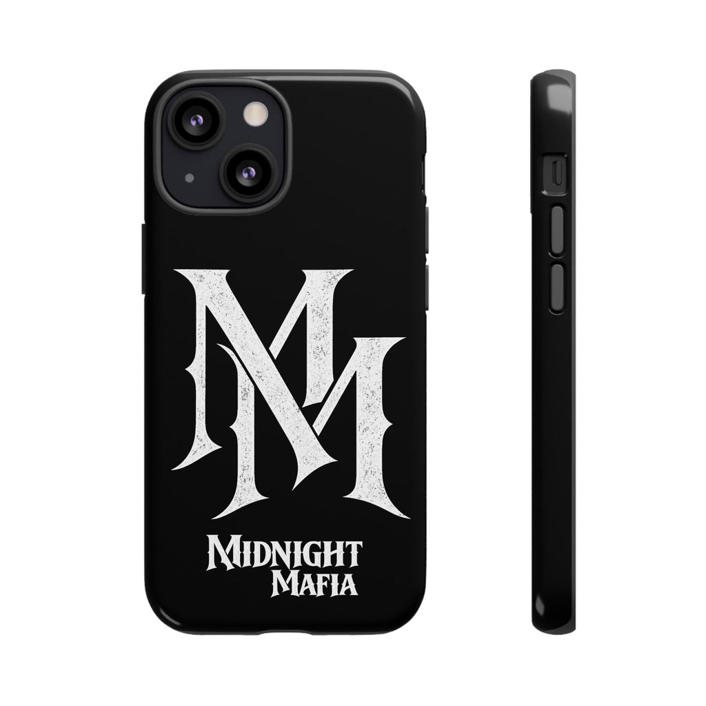 Midnight Mafia Phone Case - Black Protective iPhone Cover with MM Logo