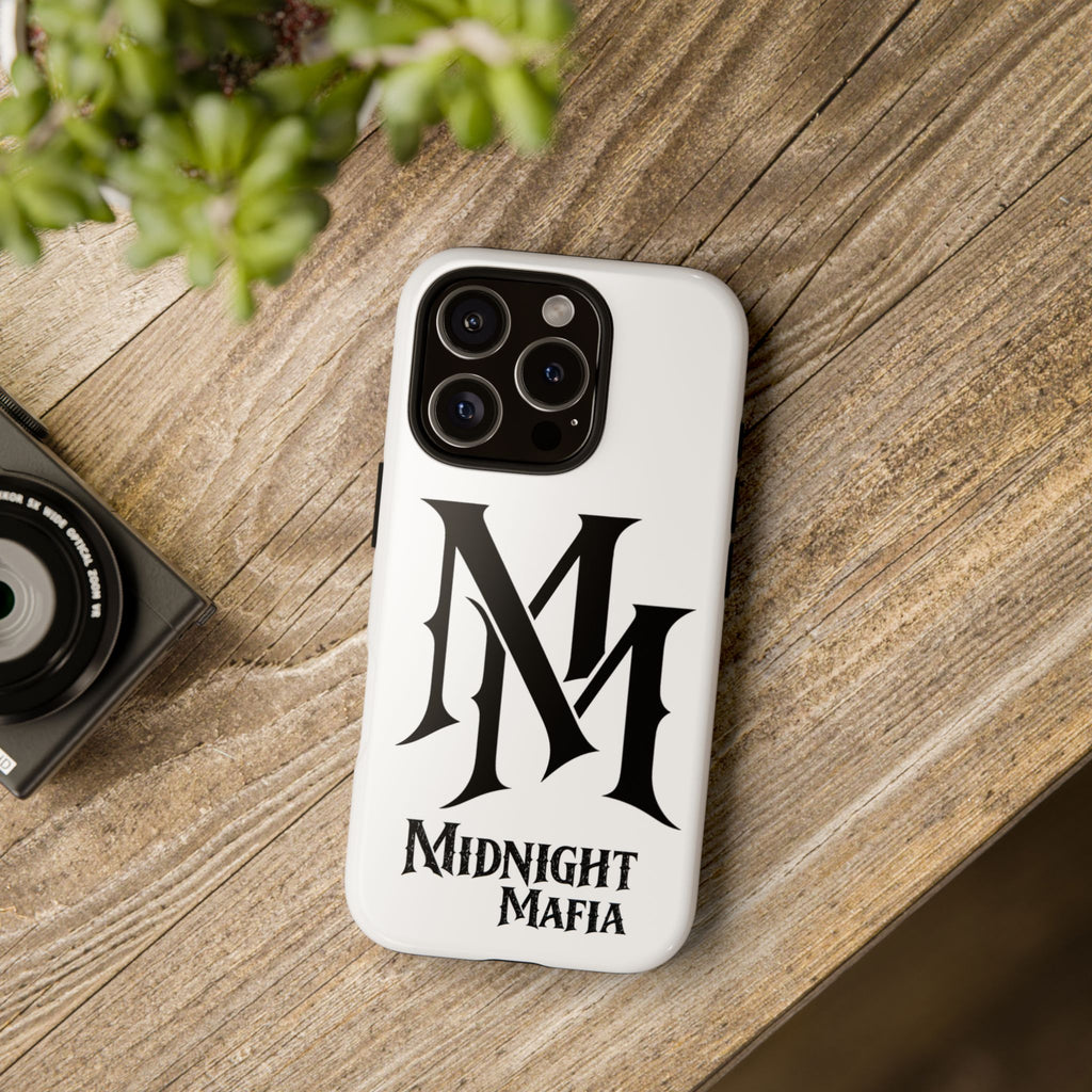 Midnight Mafia Phone Case — "MM" Monogram Protective iPhone Cover