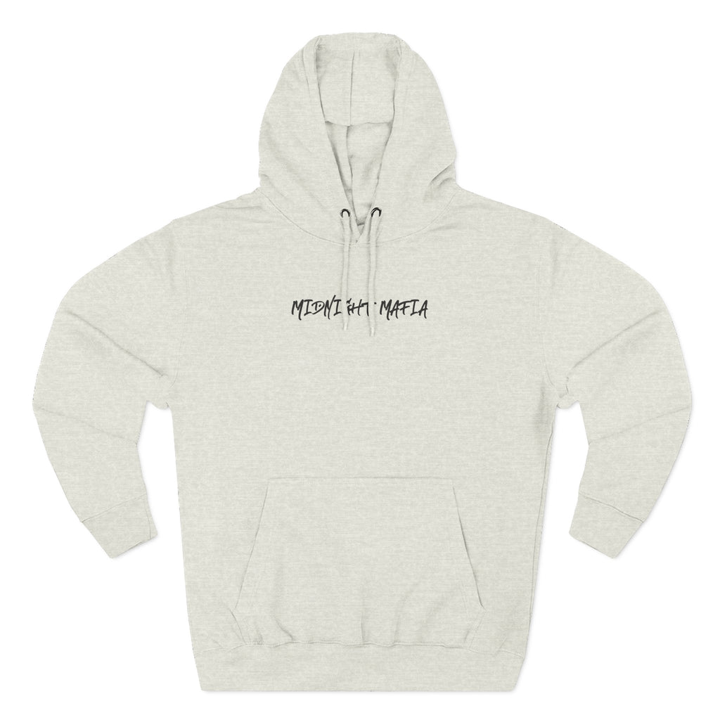 Midnight Mafia Hoodie — Vintage Piston & Fedora Streetwear Pullover