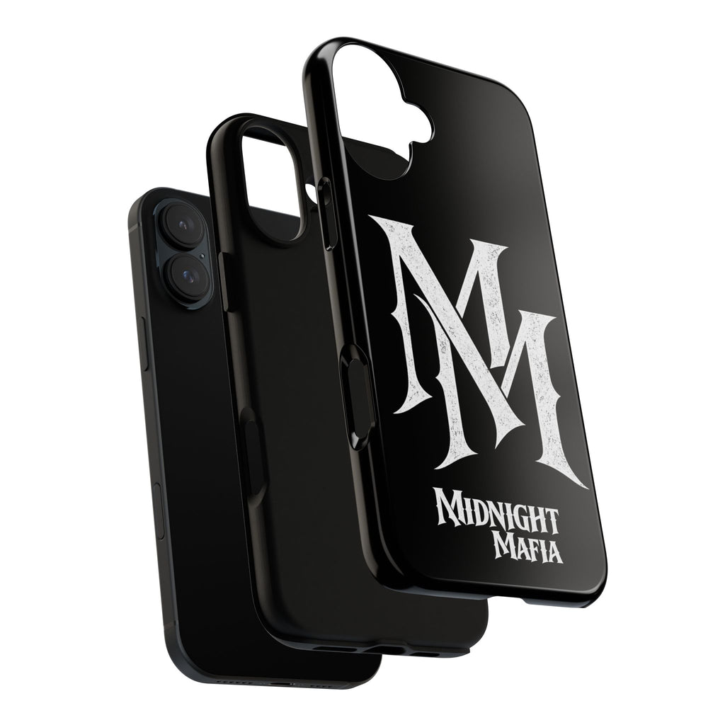Midnight Mafia Phone Case - Black Protective iPhone Cover with MM Logo