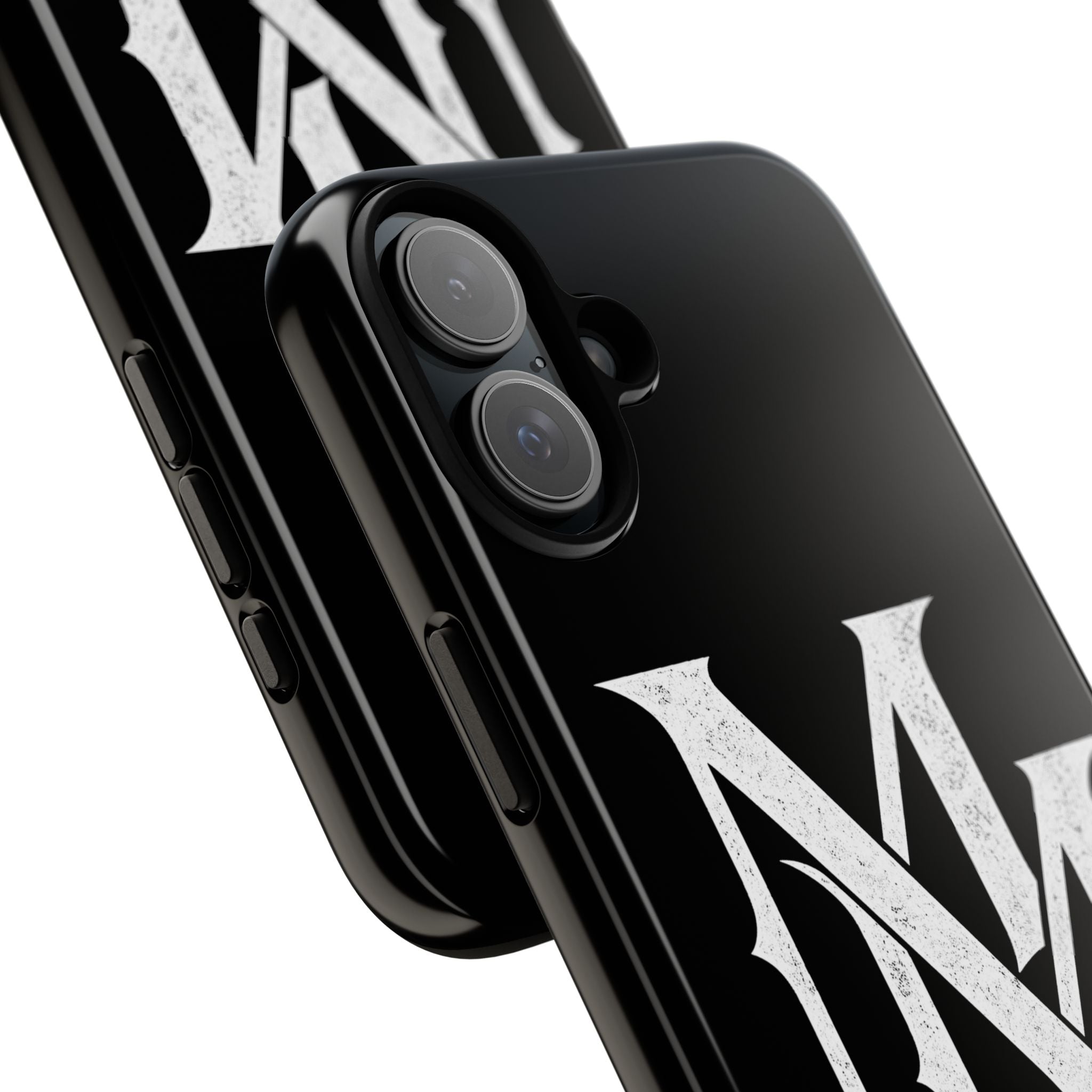 Midnight Mafia Phone Case - Black Protective iPhone Cover with MM Logo