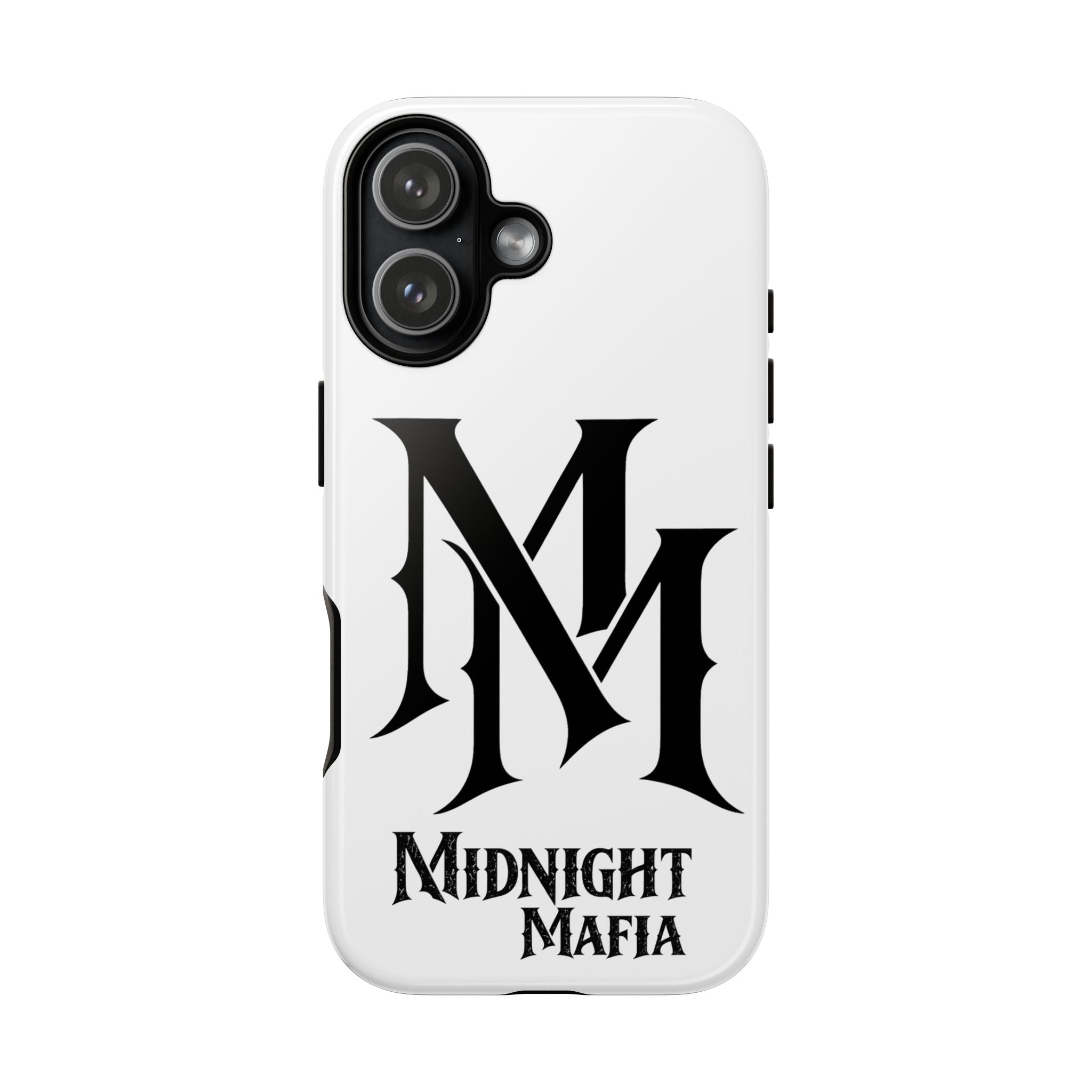 Midnight Mafia Phone Case — "MM" Monogram Protective iPhone Cover